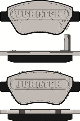 Brake Pad Set, disc brake (JCP194)