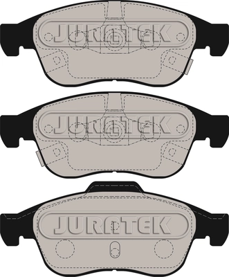 Brake Pad Set, disc brake (JCP4001)