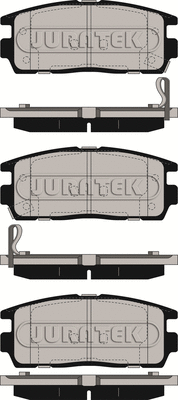 Brake Pad Set, disc brake (JCP127)
