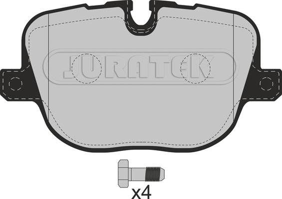 Brake Pad Set, disc brake (JCP8307)