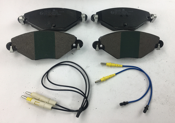 Brake Pad Set, disc brake (JCP1411)