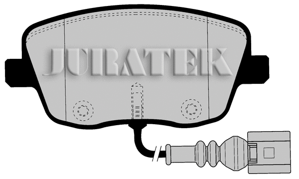 Brake Pad Set, disc brake (JCP1662)