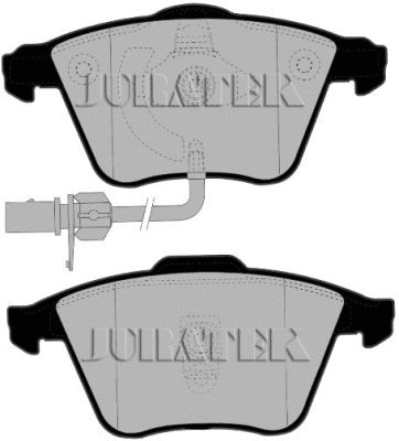 Brake Pad Set, disc brake (JCP1407)