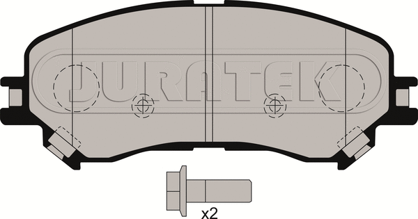 Brake Pad Set, disc brake (JCP8216)