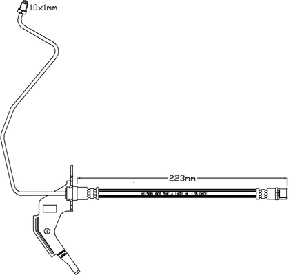 Brake Hose (JBH1129R)