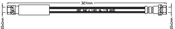 Brake Hose (JBH1086)