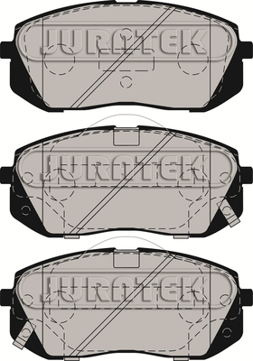 Brake Pad Set, disc brake (JCP028)