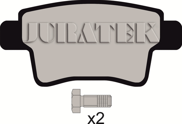 Brake Pad Set, disc brake (JCP1973)