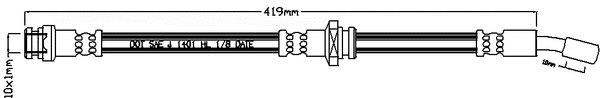 Brake Hose (JBH1320)