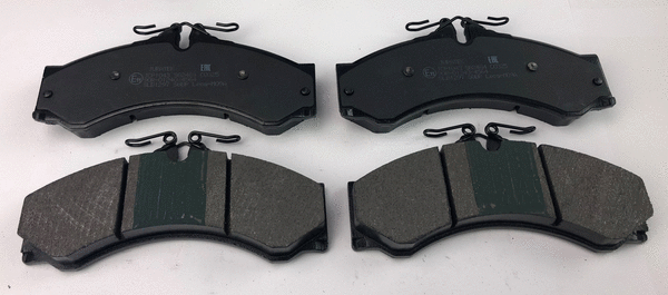 Brake Pad Set, disc brake (JCP1043)