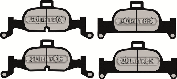 Brake Pad Set, disc brake (JCP8162)