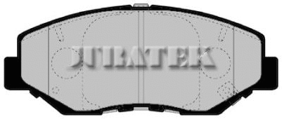 Brake Pad Set, disc brake (JCP1658)