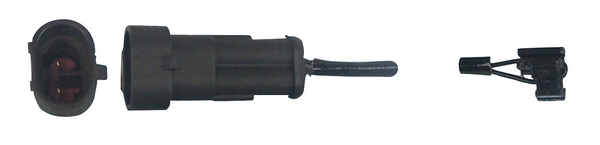 Warning Contact, brake pad wear