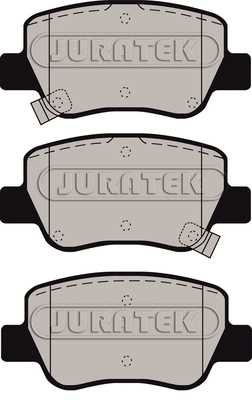 Brake Pad Set, disc brake (JCP4411)