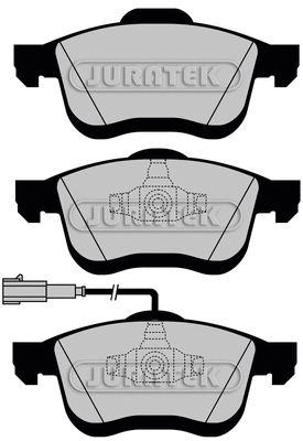 Brake Pad Set, disc brake (JCP4184)