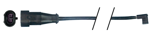 Warning Contact, brake pad wear