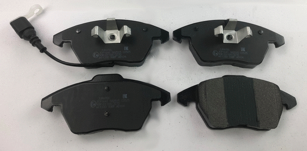 Brake Pad Set, disc brake (JCP1641)