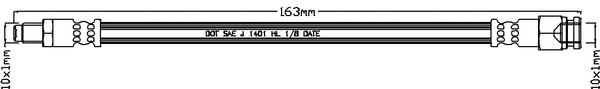 Brake Hose (JBH1288)