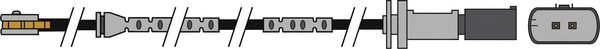 Warning Contact, brake pad wear