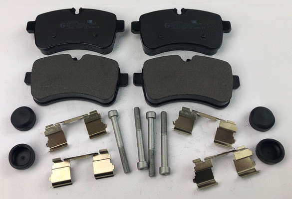 Brake Pad Set, disc brake (JCP011)