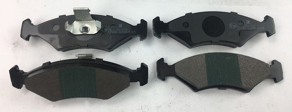 Brake Pad Set, disc brake (JCP1081)