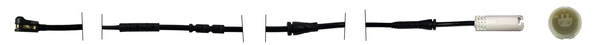 Warning Contact, brake pad wear (JCW339)