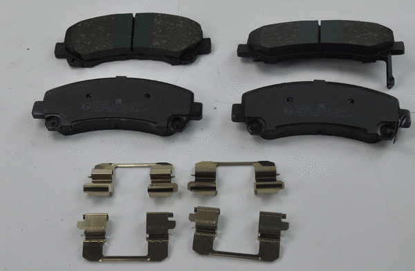 Brake Pad Set, disc brake (JCP8069)