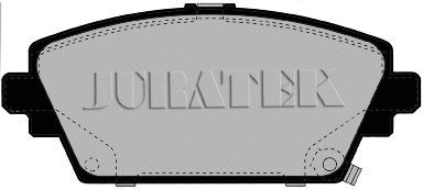 Brake Pad Set, disc brake (JCP1439)