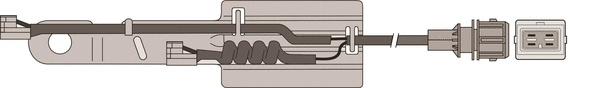 Warning Contact, brake pad wear