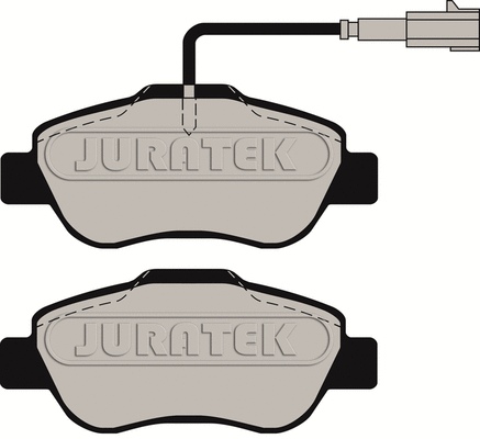 Brake Pad Set, disc brake (JCP1652)