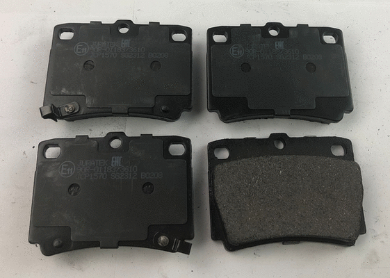 Brake Pad Set, disc brake (JCP1570)