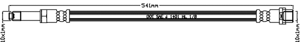 Brake Hose (JBH1165)