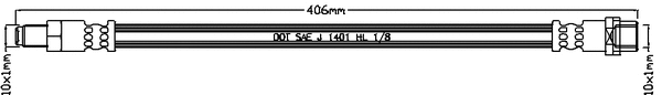 Brake Hose (JBH1272)