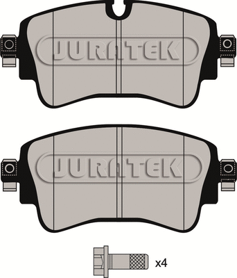 Brake Pad Set, disc brake (JCP8164)
