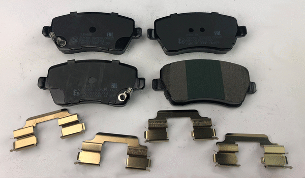 Brake Pad Set, disc brake (JCP058)