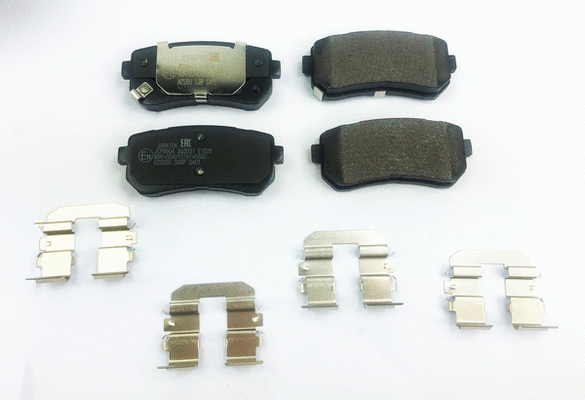 Brake Pad Set, disc brake (JCP8604)