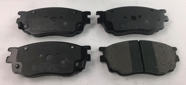 Brake Pad Set, disc brake (JCP1707)