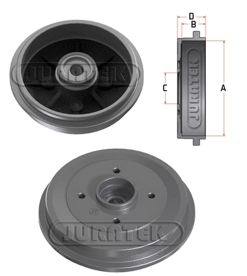 Brake Drum (JDR005C)