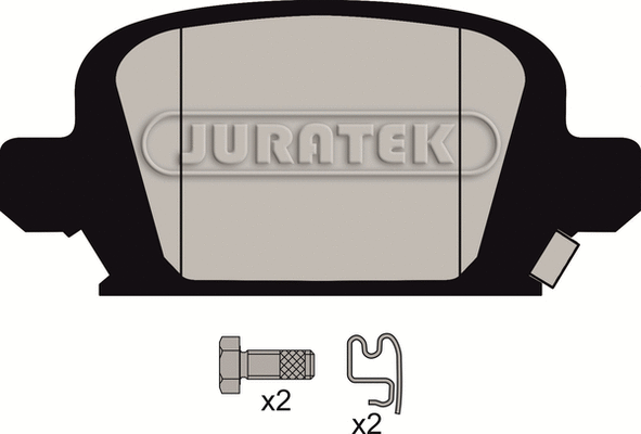 Brake Pad Set, disc brake (JCP1472)