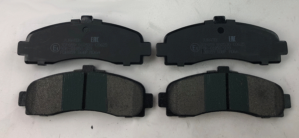 Brake Pad Set, disc brake (JCP859)
