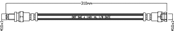 Brake Hose (JBH1322)