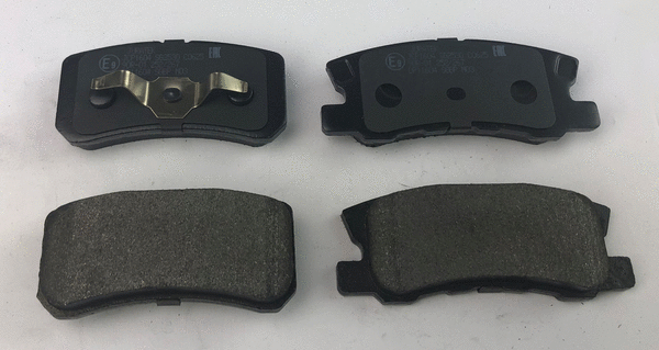 Brake Pad Set, disc brake (JCP1604)