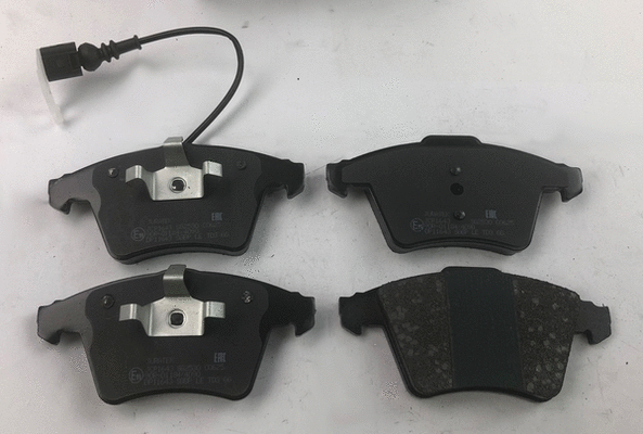 Brake Pad Set, disc brake (JCP1643)