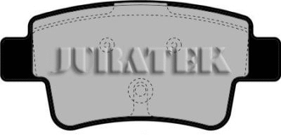 Brake Pad Set, disc brake (JCP1858)