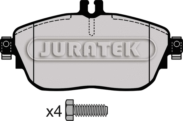 Brake Pad Set, disc brake (JCP8131)