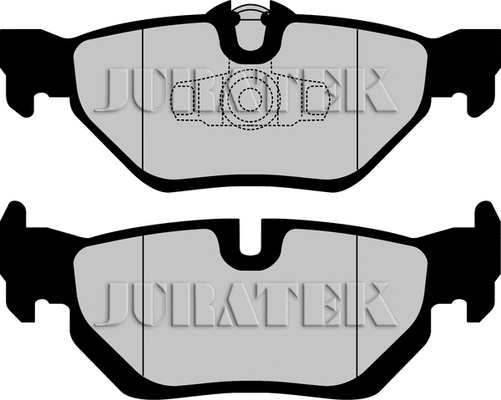 Brake Pad Set, disc brake (JCP1807)