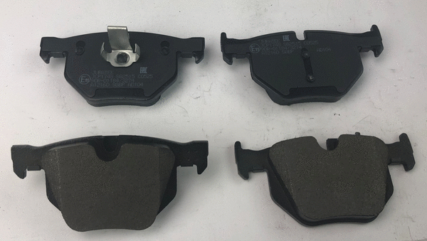 Brake Pad Set, disc brake (JCP1748)
