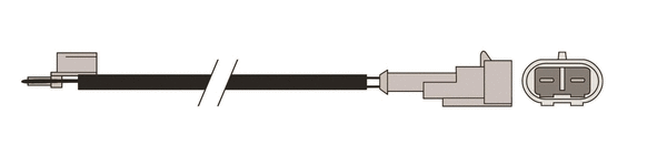 Warning Contact, brake pad wear (JCW101)