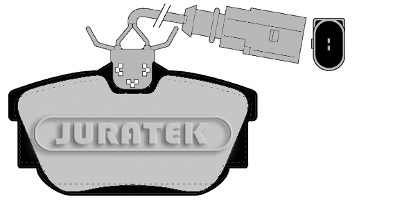 Brake Pad Set, disc brake (JCP201)