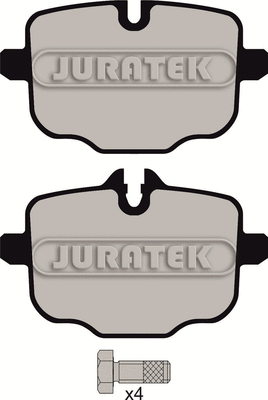 Brake Pad Set, disc brake (JCP8029)